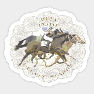 155th Belmont Stakes 2023 Sticker